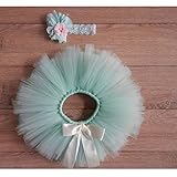 Fashion Unisex Newborn Girl Baby Outfits Photography Props Headdress Tutu Skirt