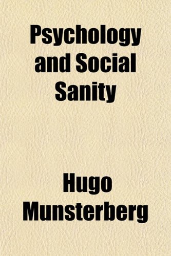 Textbook - Psychology and Social Sanity