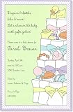 Diaper Cake Party Invitations