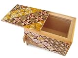 Japanese Yosegi Puzzle Box 3 Sun 7 Moves