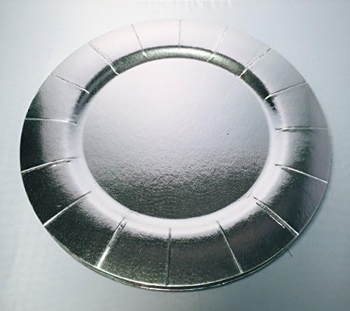 Silver Spoons DISPOSABLE CHARGER PLATES, 10 PC