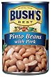 Bush's Best Pinto Beans with Pork, 15.5 oz (Pack of 12)
