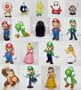 Super Mario Brothers: 2" Mini Figures Set of 18