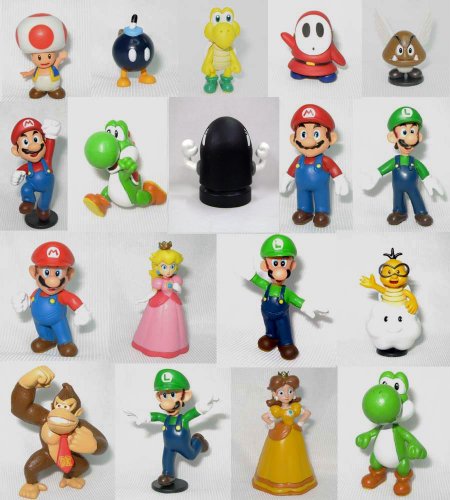 Mario Bros.: Super Set of 18 Mario Party Figures