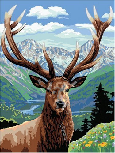 Ravensburger 29414 - Stolzes Wildtier, Malen nach Zahlen, Serie A