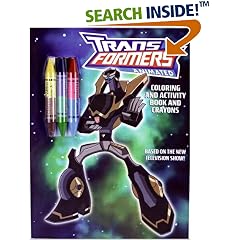Transformers Animated: Coloring and Activity Book and Crayons (Transformers)