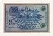 1908 German Empire Pre-Ww1 Kaiser Huge 100 Mark Banknote