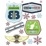 KandCompany Snowboarding Sticker Medley