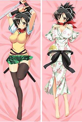 Twilight Prayer Cartoon Senran Kagura Skirting Shadows Asuka Double Bolster Hugging Pillow Case Cover 64102 150x50CM