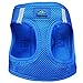 DOGGIE DESIGN American River Solid Ultra Choke-Free Dog Harness - Cobalt Blue (XXX-Large)