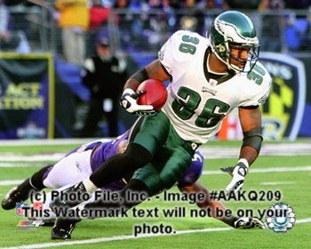 Brian Westbrook 2008 Action - Licensed Photo by PhotoFile (10x8)