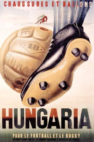 Hungaria Soccer Shoes, 12x18 Canvas Giclée Print, Gallery Wrap