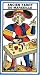 France cartes - 394124 - Jeu de Cartes - Cartomancie - Mini Tarot de Marseille en étui carton