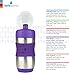 Kid Basix by New Wave Safe Sporter-Stainless Steel Lunch & Sport Water Bottle