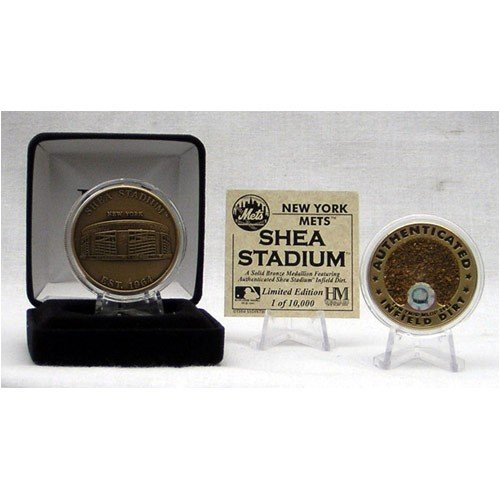 New York Mets Shea Stadium Authenticated Infield Dirt Coin