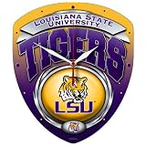 NCAA LSU Tigers Hi-Def Wall Clock