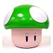 New Super Mario Brothers Green Mushroom Candy Tin [Apple Sours]