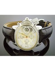 Womens Aqua Master Stainless Steel Oval 20 Diamond Watch