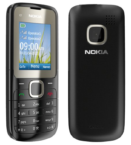 Nokia C2-00 Dual SIM Sim Free Mobile Phone - Grey