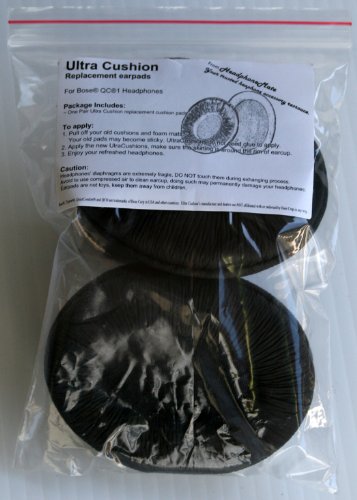 Ear Pads for Bose QC 1 Headphones By HeadphoneMate