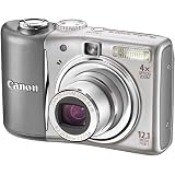 Canon PowerShot A1100 IS Digital Camera - Silver (12.1 MP, 4x Optical Zoom) 2.5 inch LCDby Canon