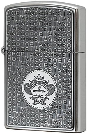 Orobianco Zippo Lighter Brand Logo Rl-17si Silver Gift