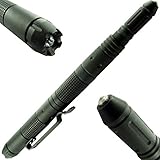 Under Control Tactical Pen for Self Defense with LED Flashlight, DNA Catcher, & Glass Breaker