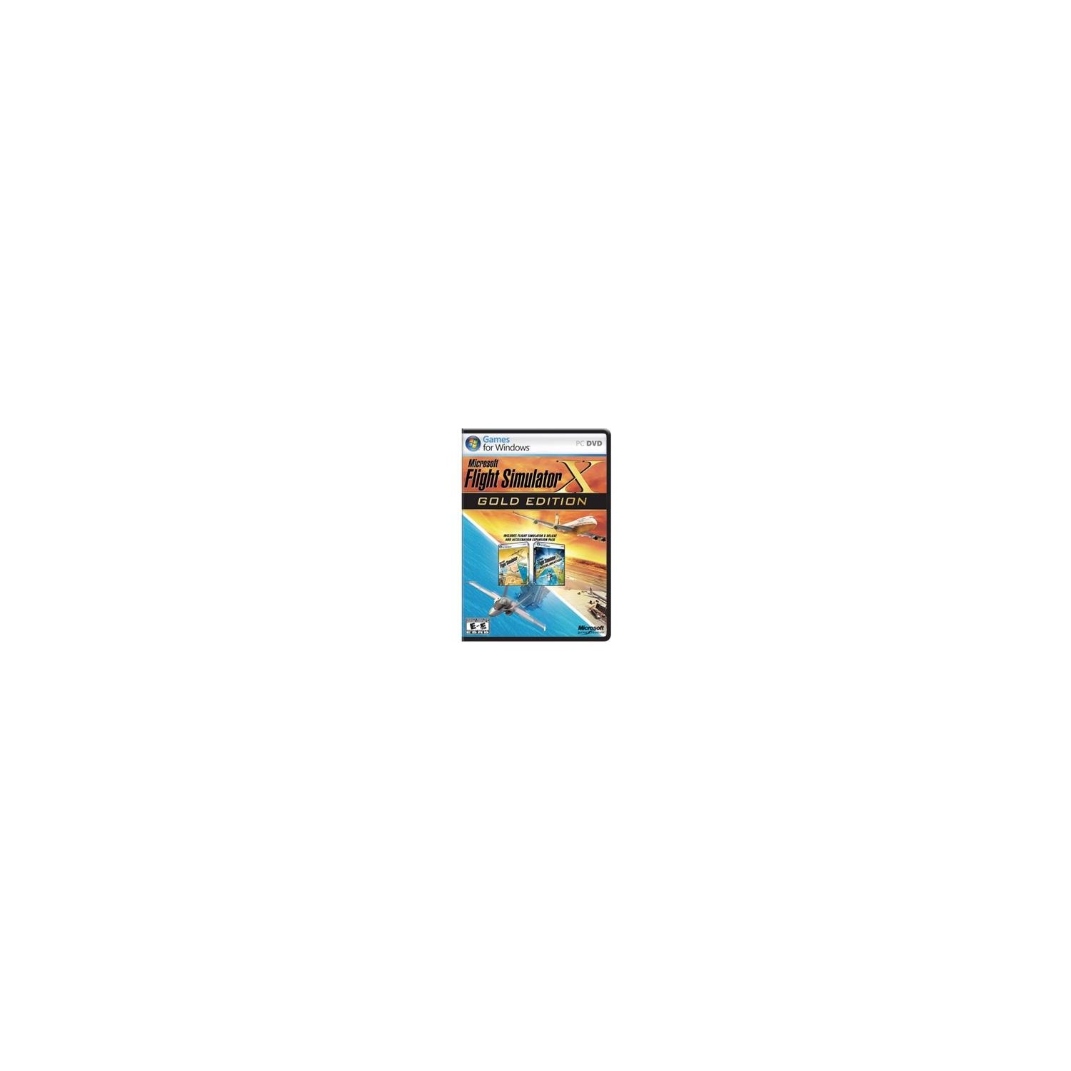 NEW Flight Simulator X-Gold (Videogame Software)