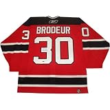 Martin Brodeur Red Reebok Replica Devils Jersey - Model BRODJES000034
