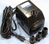 Fountain Tech 500GPH 120V Submersible Stream Pond Fountain Water Pump FT-450 FT-450L WP2000