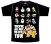 Hochwertiger Siebdruck Vorne, 100 % Baumwolle, Fallen etwas gr��er aus. Druck vorne gross. Original 
Nintendo WII - Auch als Geschenk sehr gut geeignet.