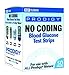 100ct Embrace Talk Blood Glucose Test Strips Includes 100 Lancets