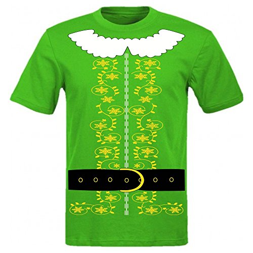 Elf Costume T Shirt Santa Christmas Holiday Shirt