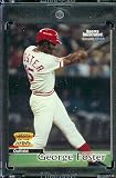 1999 Fleer Sports Illustrated Greats of the Game # 16 George Foster Cincinnati Reds Baseball Card - Mint Condition - Shipped In Protective ScrewDown Display Case!