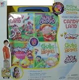 Milton Bradley Rolling Backpack with 4 Games Candy Land and more