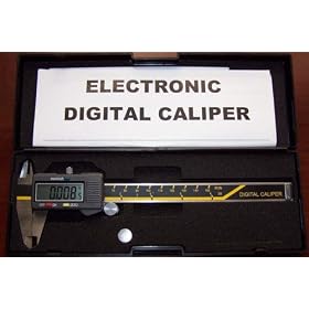 6 inch Digital Caliper With Carrying Case by TradeMark