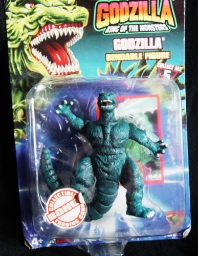 Godzilla King Of The Monsters Bendable Figure With Collectible Card