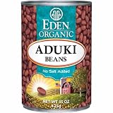 Eden Organic Aduki Beans, No Salt Added, 15-Ounce Cans (Pack of 12) by Eden Cheap