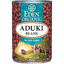 Eden Organic Aduki Beans, No Salt Added, 15-Ounce Cans (Pack of 12)