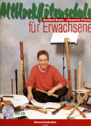 Altblockfl�tenschule f�r Erwachsene, m. Audio-CD