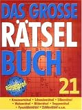 Das gro&szlig;e R&auml;tselbuch 21 - .