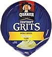 Quaker Instant Grits, Butter, 16.8 Ounce (Pack of 12)