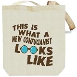 This Is What A New Confucianist Looks Like Religion Sac Cabas (Beige, Toile, Unisexe)