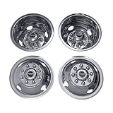Pacific Dualies 49-1608 Polished 16 Inch 8 Lug  Stainless Steel Wheel Simulator Kit for 1985-2000 Chevy GMC 3500 Truck 1980-1999 Ford F350 1985-1999 Dodge Ram 3500