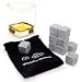 Cover:9er SET Whisky-Steine aus nat�rlichem Speckstein f�r Getr�nke "on the rocks", K�hlsteine im praktischen Stoffbeutel - Marke Ganzoo