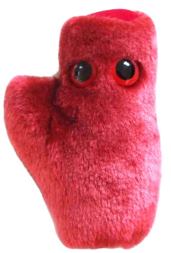 GIANTmicrobes Heart Cell Plush with Heart Beat Sound Chip