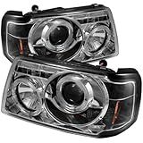 Spyder Auto Ford Ranger Chrome Halogen Projector Headlight