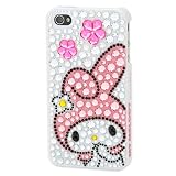 マイメロディ iPhone4/4Sカバー iDress ホワイト