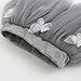 Weixinbuy Kids Girls 2 Piece Cute Cat TuTu Dress (Large/(3-4 Years), Grey)