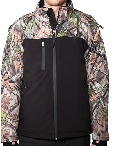Northfield Sportswear Men's Waterproof Insulated Fusion Camo Softshell Jacket (XXL)